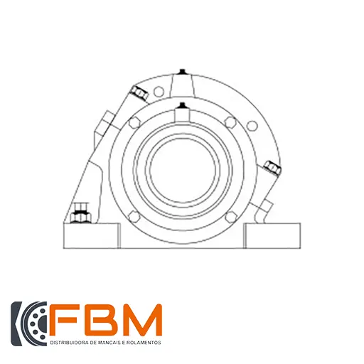 Distribuidor de peças para compressor