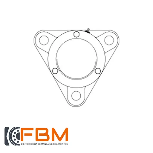 Rolamento para rolete de apoio