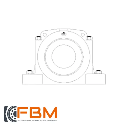 Rolamentos para manutenção de máquinas ROMI